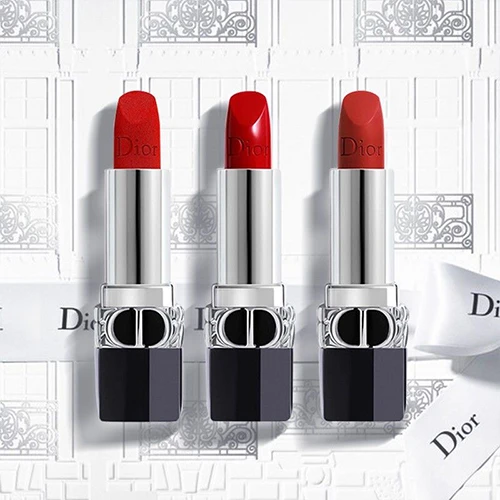 推荐Dior 999口红套装（色号：999号丝绒3.5g、999哑光3.5g、999滋润3.5g）商品