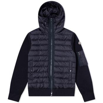 moncler男, Moncler | Moncler Hooded Down Knit Jacket商品图片 满$200享9.5折, 满折