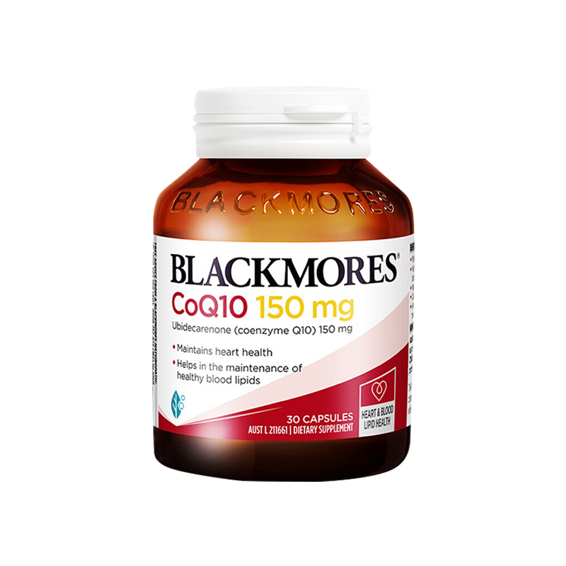 Blackmores | 澳佳宝Blackmores 辅酶Q10 150mg 30粒 新旧包装随机发*2商品图片,包邮包税