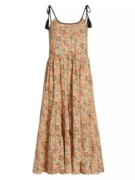 The Great The Breeze Floral Midi-Dress