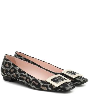 Roger Vivier, Roger Vivier | Belle Vivier Trompette ballet flats商品图片 