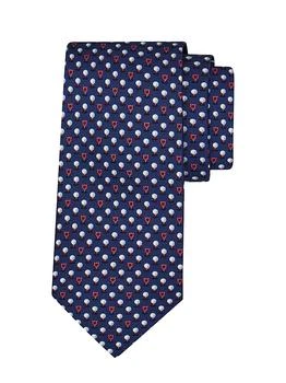 Salvatore Ferragamo | Albatross Golf Silk Tie,商家Saks Fifth Avenue,价格¥1770