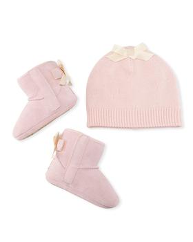 ugg kids, UGG | Jesse Bow II Suede Boots w/ Beanie Hat, Kids/Baby商品图片 