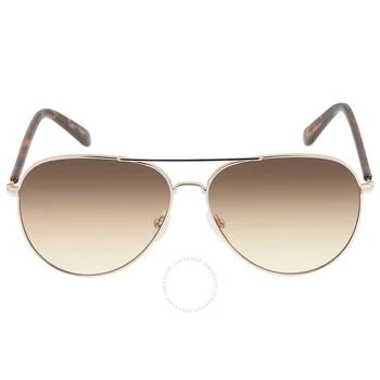 Calvin Klein | Brown Gradient Pilot Unisex Sunglasses CK19314S 717 60 1.4折, 满$200减$10, 满减