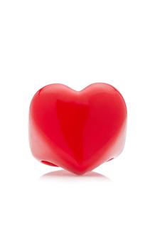 商品Timeless Pearly - Women's Enamel Heart Ring - Red - Moda Operandi - Gifts For Her,商家Moda Operandi,价格¥2154图片