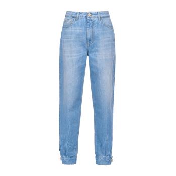 推荐PINKO 女士蓝色棉牛仔裤 1J10GA-Y653F14商品
