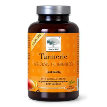 推荐New Nordic Turmeric Vegan Gummies, Joint Health Supplement, 60 Ct商品