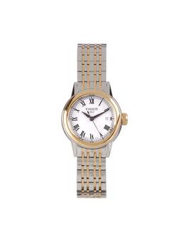 推荐Womens Carson T0852102201300 White Dial Two-Tone Watch商品