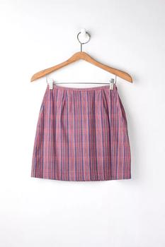 Urban Outfitters | Vintage Y2k Esprit Plaid Mini Skirt商品图片,
