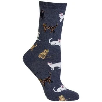 Hot Sox | 猫咪袜子Hot Sox Women's Cats Trouser Socks 