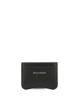 Alexander McQueen | The Seal Wallets & Card Holders Black,商家Wanan Luxury,价格¥834