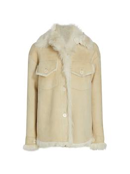 商品TWP | Aspen Reversible Leather Overcoat,商家Saks Fifth Avenue,价格¥28912图片