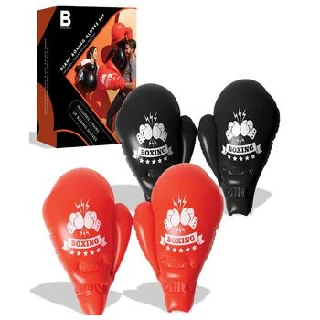 Black Series | Giant Inflatable Boxing Gloves, Set of 4,商家Macy's,价格¥372