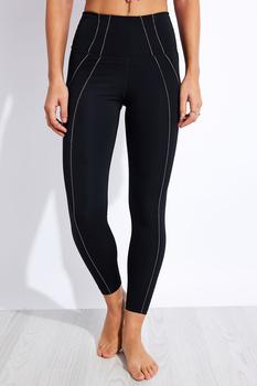 nike court瑜伽, NIKE | Yoga Dri-FIT 7/8 Leggings - Black/Dark Smoke Grey商品图片 3折