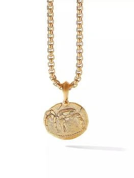 David Yurman | Cancer Amulet in 18K Yellow Gold,商家Saks Fifth Avenue,价格¥11926