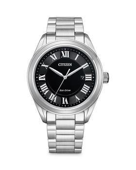 商品Citizen | Arezzo Men's Stainless Steel Bracelet Watch, 40mm,商家Bloomingdale's,价格¥2065图片