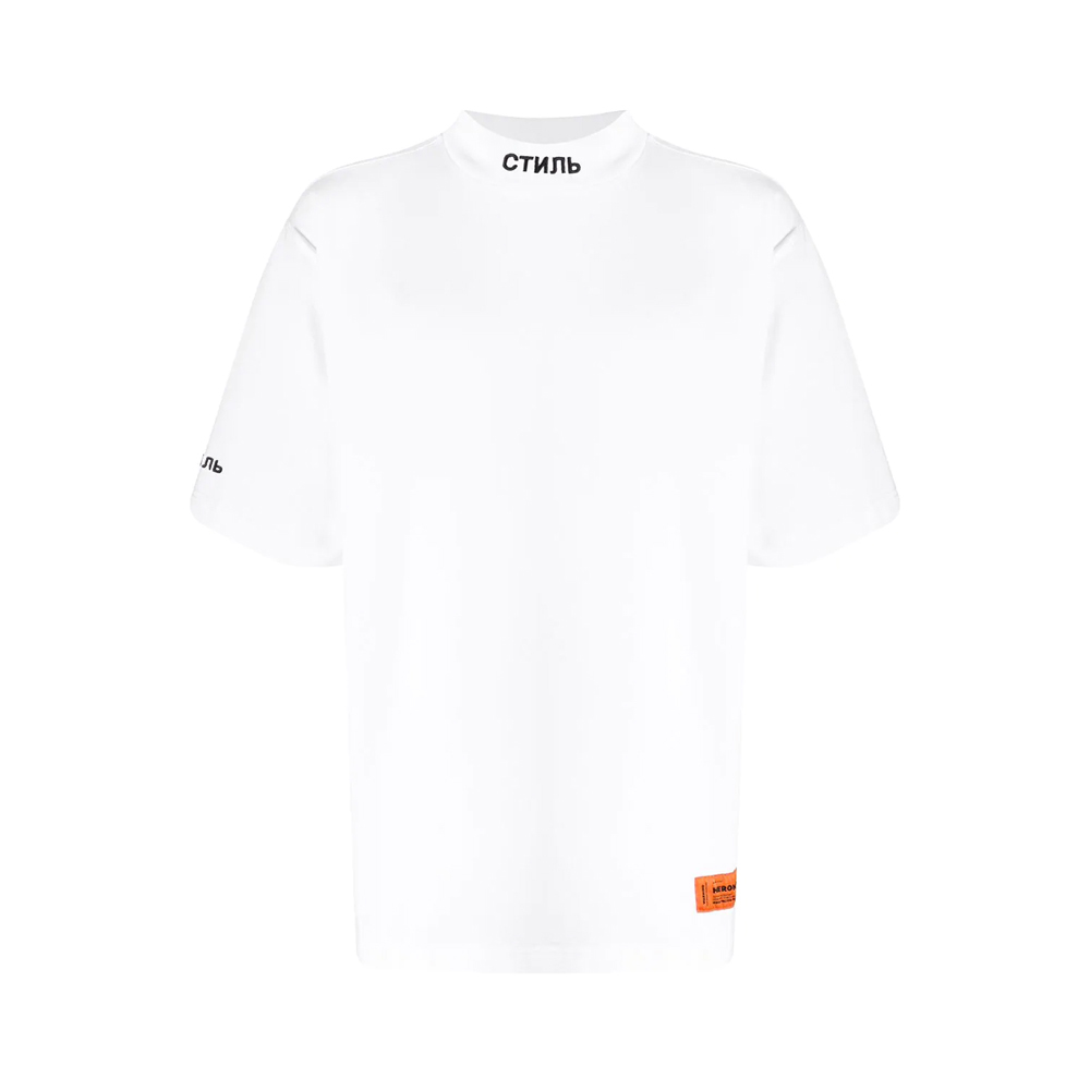推荐HERON PRESTON 男白色男士T恤 HMAA021F20JER001-0110商品
