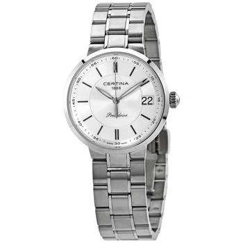 推荐DS Stella Silver Dial Stainless Steel Ladies Watch C0312101103100商品