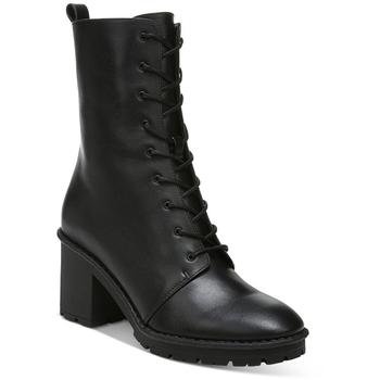 加拿大vince鞋, Vince | Vince Womens Henderson Zipper Round Toe Combat & Lace-up Boots商品图片 2.6折起