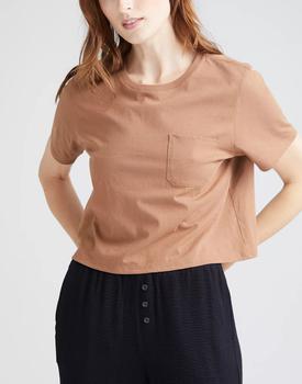 Madewell | Richer Poorer Pima Boxy Crop Tee商品图片,