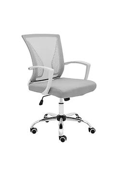 商品Modern Home Zuna Mid-Back Office Task Chair - Ergonomic Back Supporting Mesh Back Desk Chair图片