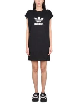 Adidas | Adidas Originals Logo Printed Dress 7.2折