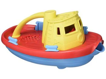 推荐Green Toys Tugboat, Yellow/Red/Blue CB - Pretend Play, Motor Skills, Kids Bath Toy Floating Pouring Vehicle. No BPA, phthalates, PVC. Dishwasher Safe, Recycled Plastic, Made in USA.商品