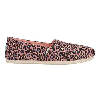 TOMS | Alpargata Leopard Slip On Flats,商家SHOEBACCA,价格¥416