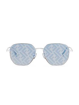 墨镜fendi, Fendi | Fendi Travel 55MM Geometric Sunglasses商品图片 