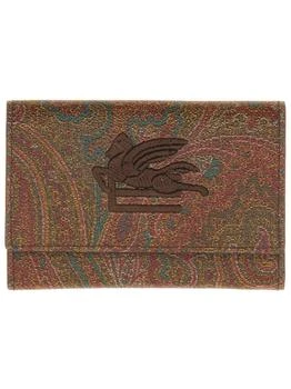 ETRO | Etro Small Leather Goods in Brown,商家Modayn,价格¥2032