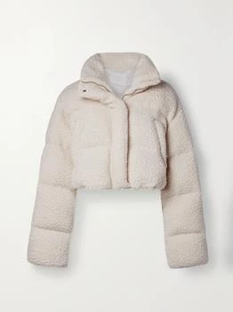 Cordova | Kozzy 带填充物绗缝羊毛混纺抓绒短款外套,商家NET-A-PORTER,价格¥3769