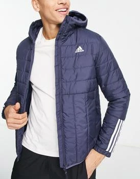推荐adidas Sportswear jacket in navy商品