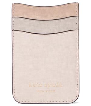 Kate Spade | Morgan Color-Block Saffiano Leather Sticker Pocket商品图片,独家减免邮费