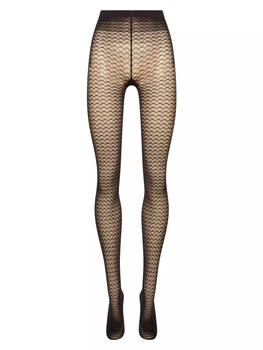 Wolford | Net Look Patterned Tights,商家Saks Fifth Avenue,价格¥442