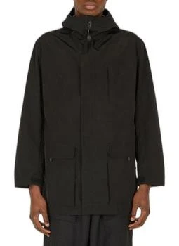 Y-3 | 拉链连帽大衣 Zipped Hooded Coat 3.7折×额外9.5折, 额外九五折