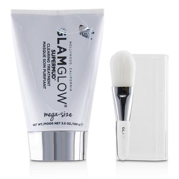 明星纪梵希打火机, Glamglow | Glamglow 幕后明星双重焕肤泥浆面膜 白罐发光面膜 100g/3.5oz商品图片 