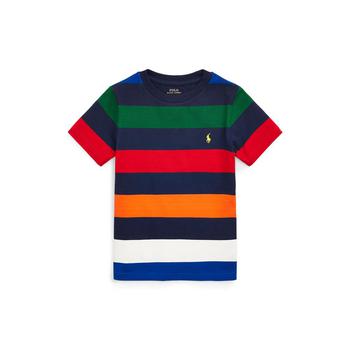 商品Little Boys Striped Cotton Jersey T-shirt图片