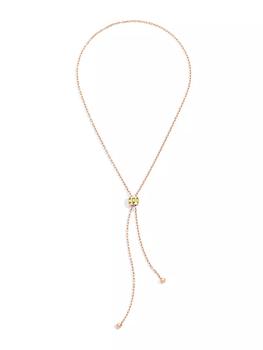 商品Iconica 18K Rose Gold & Peridot Lariat Necklace图片