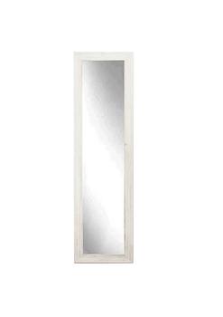 商品Coastal Whitewood Floor Mirror with 2.75" Wooden Frame - 15.5" x 70.5"图片