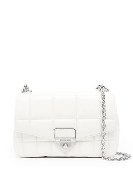 michael kors soho, Michael Kors | M Michael Kors Woman's Soho White Quilted Leather Crossbody Bag商品图片 7.9折