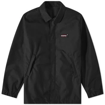 推荐Undercover X Eastpak Black Nylon Shirt Jacket, Brand Size 4 (Large)商品