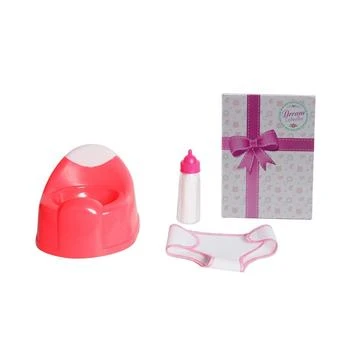 Magformers | Dream Collection Toy 3-Piece Baby Doll Diaper Potty Set in Gift Box,商家Macy's,价格¥54