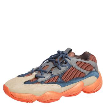 yeezy500, YEEZY | Yeezy x Adidas Multicolor Mesh And Suede 500 Enflame Sneakers Size 44商品图片 7.7折, 满1件减$100, 满减