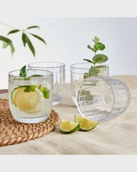 Fitz and Floyd | Beaded Double Old Fashioned Glasses - Set of 4,商家Neiman Marcus,价格¥355