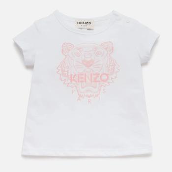 Kenzo | KENZO Toddlers' Tiger T-Shirt - Pink/Optic White商品图片,满$345减$110, 满减