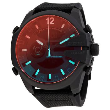 diesel手表价格, Diesel | Mega Chief Quartz Analog-Digital Black Dial Mens Watch DZ4548商品图片 5.9折