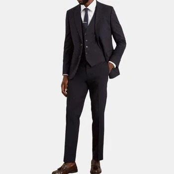 推荐Mens Essential Plain Slim Suit Trousers商品