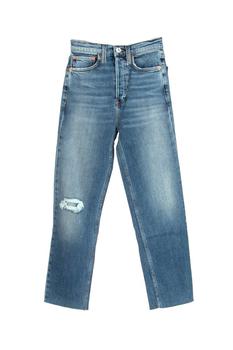Re/Done | RE/DONE Stove Pipe High Rise Jeans商品图片,5.6折