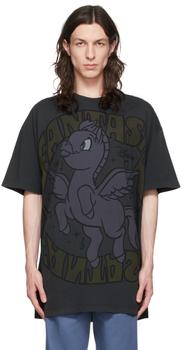 Stella McCartney | Black Fantasia T-Shirt商品图片,3折