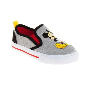 Disney | Little Boys Mickey Mouse Slip On Canvas Sneakers 
